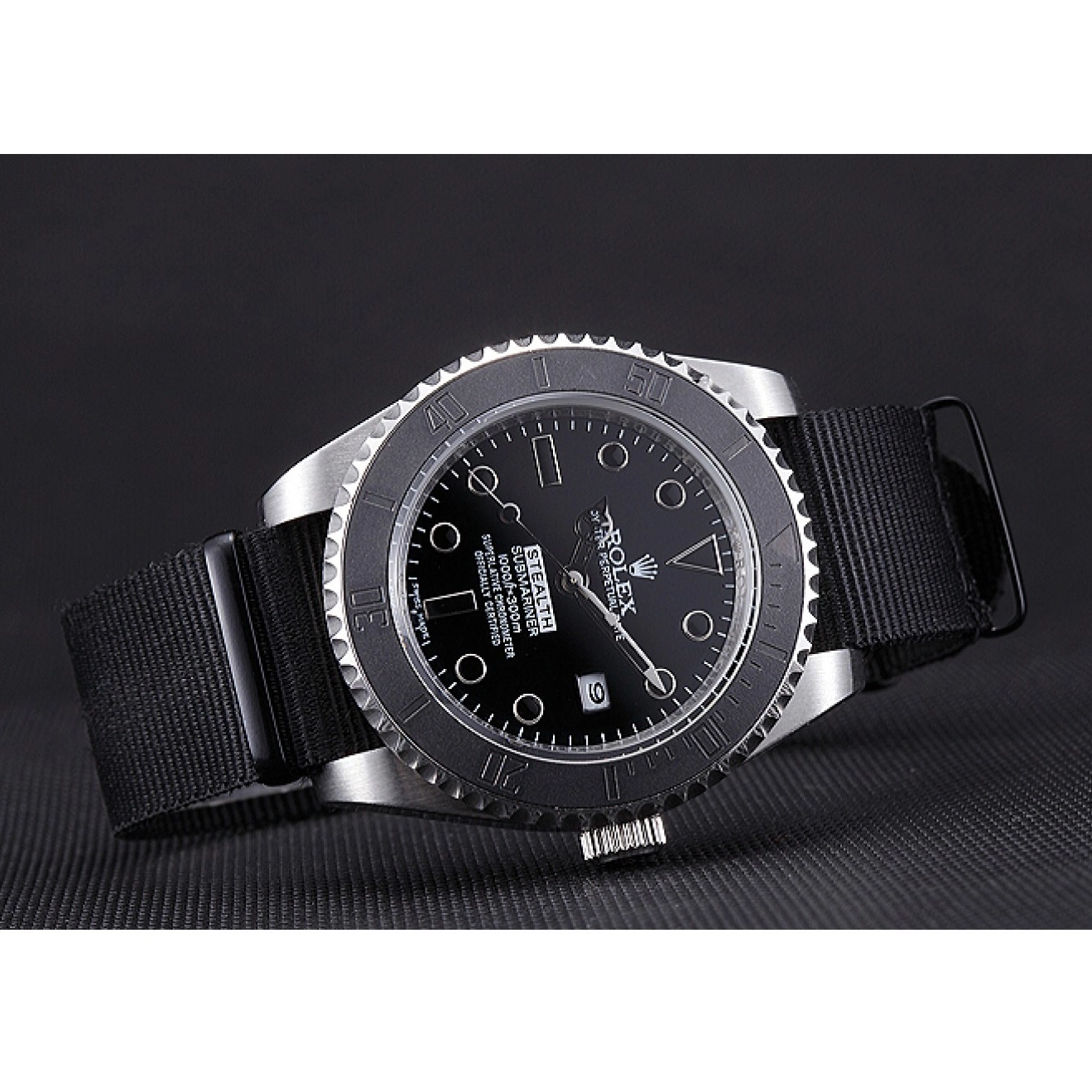Aaa replica watch Submariner Black Rolex Stealth 621988 0611